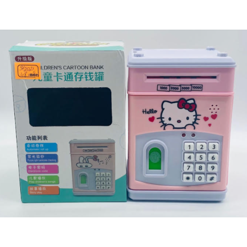 Копилка Китти Childrens Cartoon Bank (только розовый) ST-20210807 / Piggy Bank Hello Kitty (24шт)