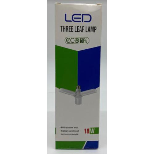 Лампа LED 3D Tri-Led / Three Leaf Lamp (18W) (100шт)