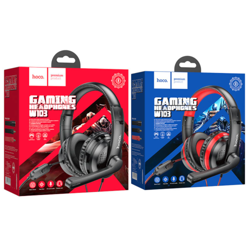 Наушники игровые MDR HOCO W103 Magic Tour Gaming Headphones (40шт)