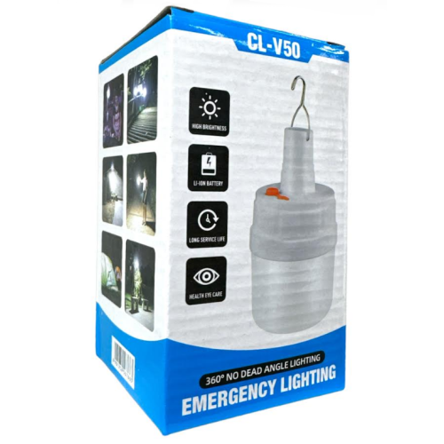 Лампа для кемпинга X-BAIL BK-1820 / Emergency Charging Camping Bulb (100шт)