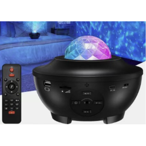 Ночник проектор звездного неба Star Projector Light RGB / ART5037 (Новогодний свет) (36шт)