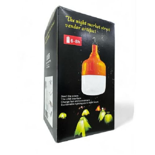 Лампа для кемпинга X-BAIL 80-20W 6-8 часов 14см (14*7см) / Emergency Charging Camping Bulb (100шт)