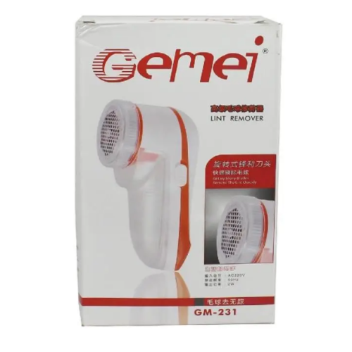 Машинка для снятия катышков Fabric Lint Remover Gemei GM231 (От батареи + 220В) (60шт)