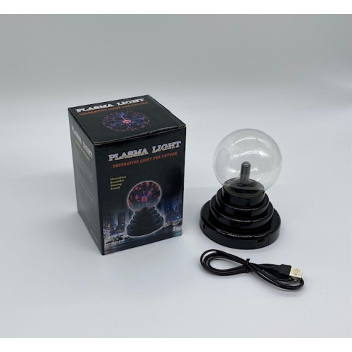 Плазменный шар молния Magic Flash Ball (Tesla) 12-CM (220в) / ART-0336 (Новогодний свет) (48шт)