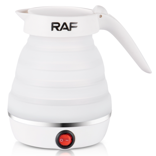 Складной электрический силиконовый дорожный чайник 1л Silicone Folding Kettle R.7505 (800Вт) (24шт)