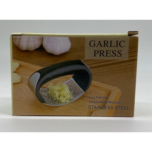 Пресс для чеснока из нержавеющей стали Garlic Press Arc Shape / ART-0434 (200шт)