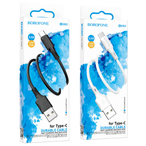 Кабель Type-C BOROFONE BX80 Succeed Charging Data Cable (360шт)