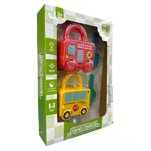 Игрушечный ключ Toy Key 958A (открытая упаковка) (288шт)