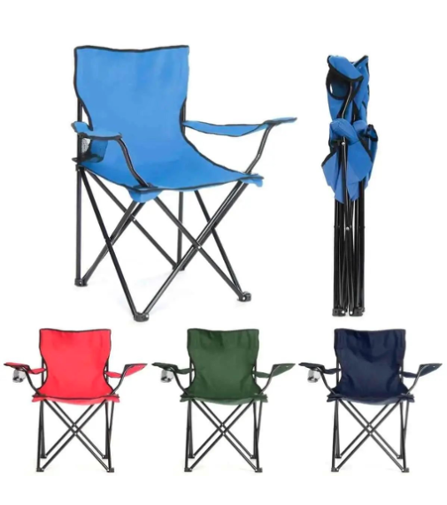 Складной стул для кемпинга/рыбалки (с подстаканником) Fold Chair / ART-8029 (10шт)