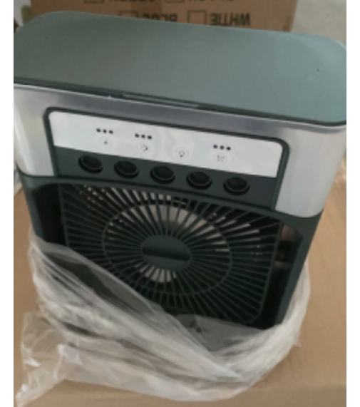 Портативный кондиционер Зеленый Artic Air Cooler Fan ICE (с проволочным кабелем) / ART-8001 (30шт)