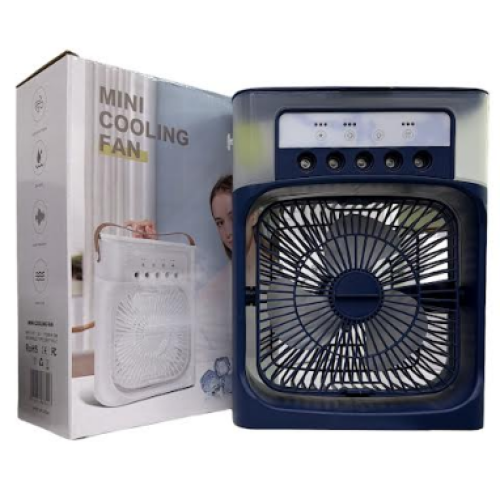 Портативный кондиционер Зеленый Artic Air Cooler Fan ICE / ART-8001 (Тип-С, RGB и таймер)  (30шт)