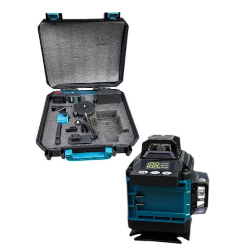 Лазерный 16-линейный зеленый нивелир с штатив (АКБ 2шт*1300мАч) OP Laser Leveler / ART-5118 (10шт)