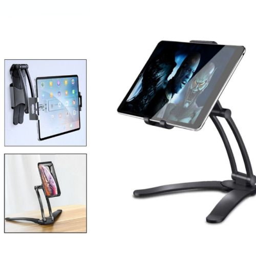 Настольный держатель для Планшет Tablet Desktop Holder (Метал) 2in1 / ART-0483 (30шт)