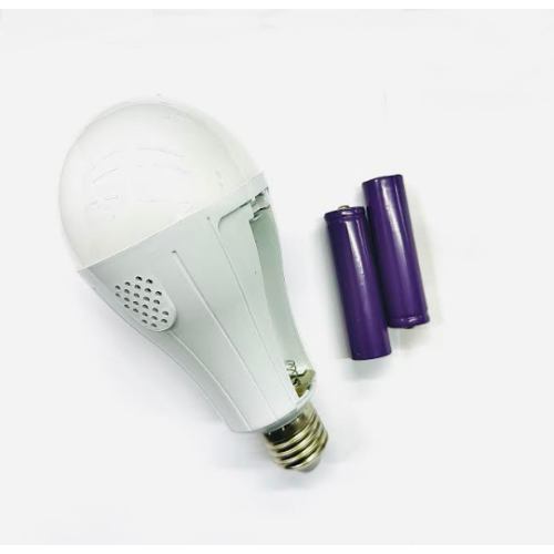 Лампочка с аккумулятором (2*18650) LED Emergency Bulb 20Вт / ART.: 8440 (100шт)