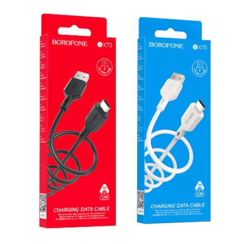 Кабель Micro BOROFONE BX70 Charging Data Cable (360шт)