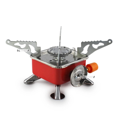 Газовая горелка портативная с ветрозащитой Portable Gas Ballon Stove YC-202 / K-202 (48шт)