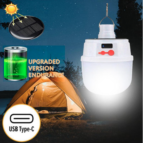 Лампа для кемпинга X-BAIL BL2022 Солнечная / Emergency Charging Camping Bulb (72шт)