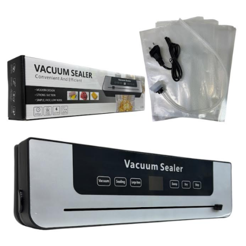 Вакуумный упаковщик Vaccum Sealer (Черный) +10 пакетов / ART-5136 (LL-368) (30шт)