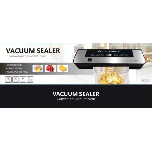 Вакуумный упаковщик Vaccum Sealer (Черный с 5мешками) / ART-5136 (28шт)