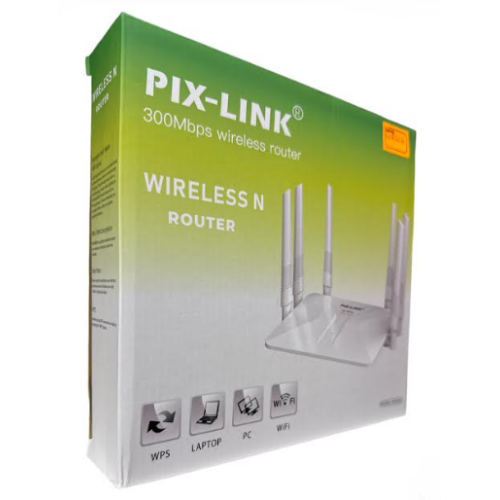 WiFi роутер PIX-LINK LV WR50Q 6 Антенна (300m Wireless N-Router) (30шт)