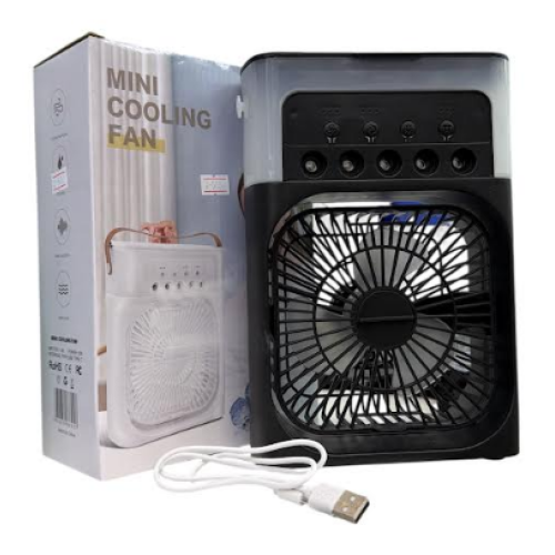 Портативный кондиционер Черный Artic Air Cooler Fan ICE / ART-5130 (Тип-С, RGB и таймер) (40шт)