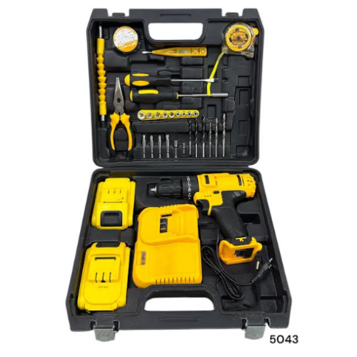 Шуруповерт  аккум. с набором инструмент OP Tool Set (АКБ 2шт*1300мАч) 24В / ART-5043 (10шт)