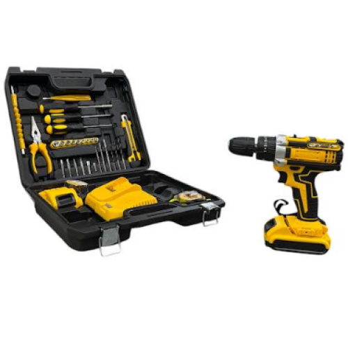 Шуруповерт  аккум. с набором инструмент OP Tool Set (АКБ 2шт*1300мАч) 24В / ART-5043 (10шт)