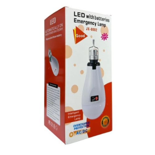 Лампочка Кемпинг с съемный аккум (2*18650) LED Emergency Bulb FAE 8005/8002 (B0011) 20Вт E27 (100шт)