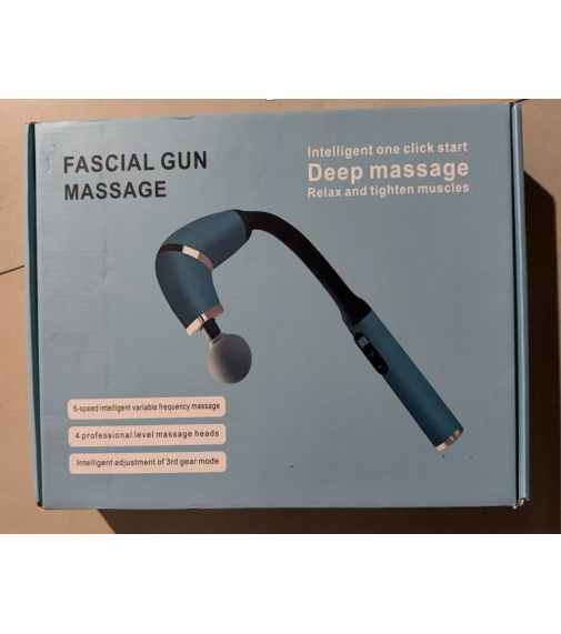 Портативный и выдвижной ручной пистолет для фасциального массажа Fascial Gun / ART-4155 (20шт)