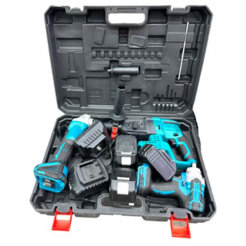 Шуруповерт аккумуляторный 3в1 Hammer Drill (АКБ 2шт*1300мАч) 24В / ART-5098 (3шт)