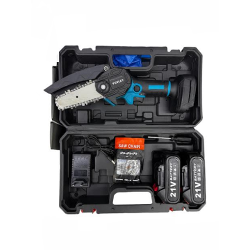 Набор электропил 10см YOVLET Electric Chainsaw Set (АКБ 2шт*1300мАч) 21В / ART-5052 (10шт)