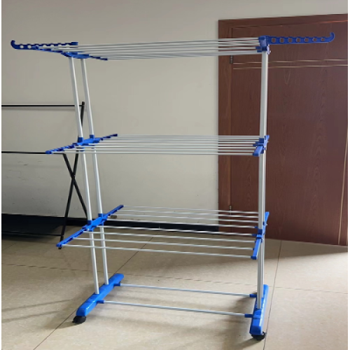 Многоярусная сушилка для белья с Колеса Garment Rack / TW116 - 2 (6шт)