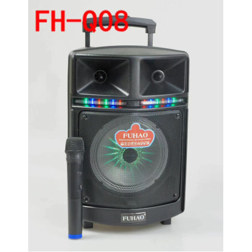 Колонка FUHAO FH-Q08 (8'BASS+1MIC) (1шт)