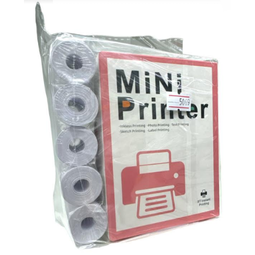 Мини принтер Cat Mini printer (бумага 5шт) / ART-5069 (64шт)