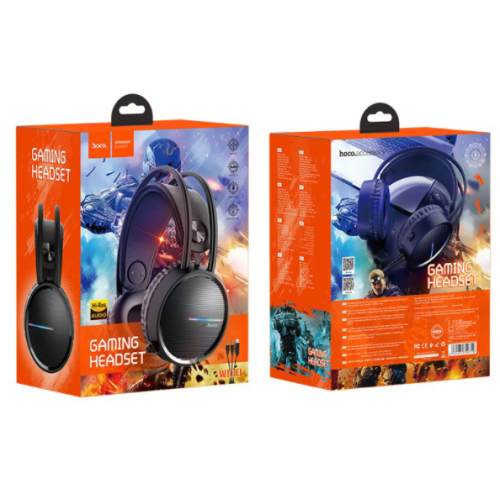 Наушники MDR HOCO W100 Touring Gaming Headphones (только черный) (16шт)