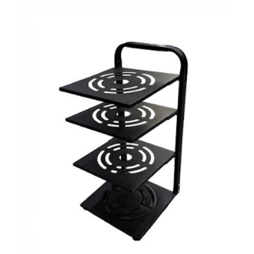 Стеллаж для хранения кухни Kitchen Storage Rack (черный) / ART-5048 (10шт)