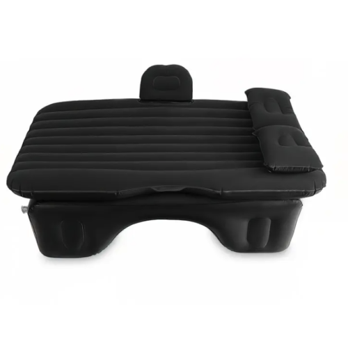 Матрас надувной для автомобиля с насосом и 2 подушками Inflable Mattress (черный) / ART-8028 (10шт)