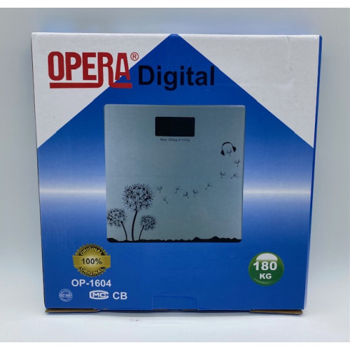 Весы напольные ACS OPERA YZ1604 (5 дизайнов / по 2шт) 180кг (10шт)