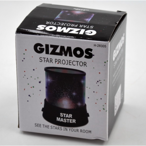 Ночник проектор звездного неба GIZMOS STAR MASTER / ART-0203 (Новогодний свет) (100шт)