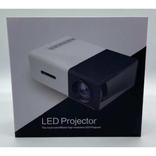 Проектор портативный / Мини проектор Full HD LED Projector YG300 (Желтый и черный) (20шт)