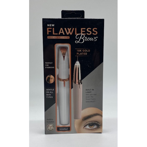 Тример эпилятор для бровей Flawless Brows (18K Gold Plated) / ART-0244 (100шт)