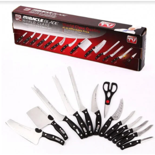 Набор ножей Mircle Balde 13PCS ((KNIFE SET)) / RR219 (20шт)