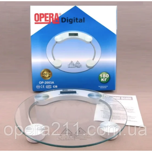 Весы напольные ACS OPERA 2003А Круглые 180кг (10шт)