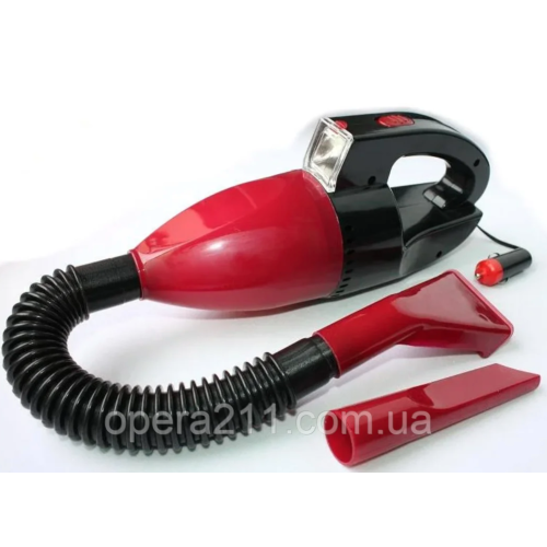 Пылесос для авто Car Vacum Cleaner (красный) 12V / ART-0233 (40шт)