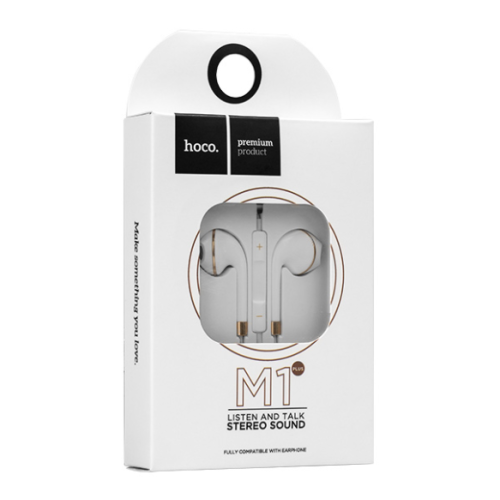 Наушники MDR HOCO M1 Orignal Series Earphone (3.5mm) (31/310шт)