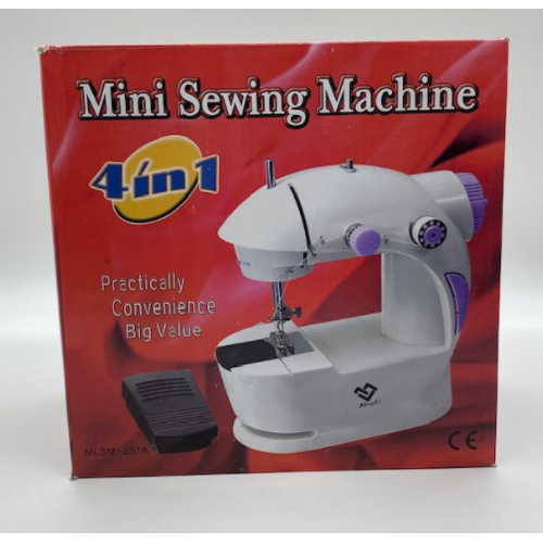 Мини швейная машинка / Sewing Machine FHSM-201 (4в1) с подсветкой / ART-0141 (20шт)