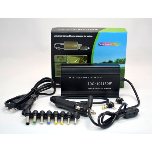 Адаптер для NoteBook Universal 150W (DC-10) (12В и 220Вт) (50шт) Адаптер для NoteBook Universal 150W (DC-10) (12В и 220Вт) (50шт)