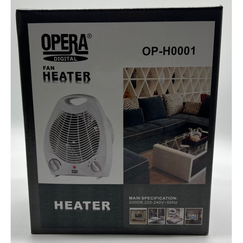 Дуйка / Тепловентилятор Fan Heater H0001 (2000Вт 220/50Hz) (8шт)