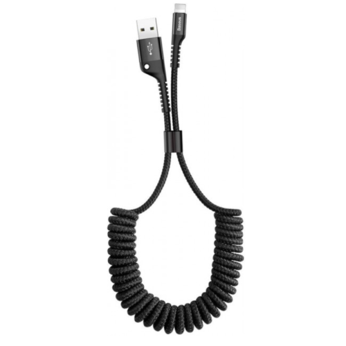 Кабель IP BASEUS CALSR-01 ((i-PHONE)) FISH EYE SPRING DATA CABLE (60шт)