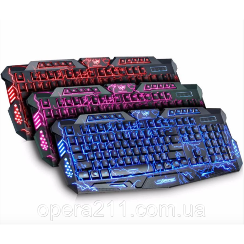 Клавиатура проводная KEYBOARD LED M200 RGB GAME (с подсветкой) (20шт)